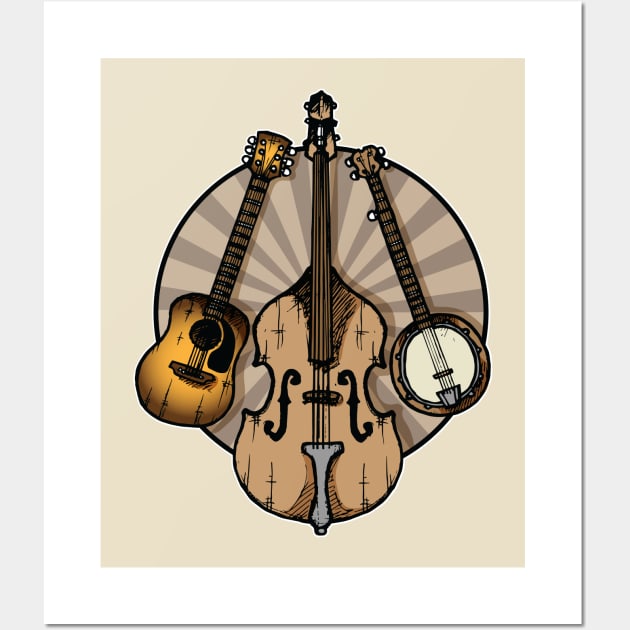 Bluegrass on sale music instruments